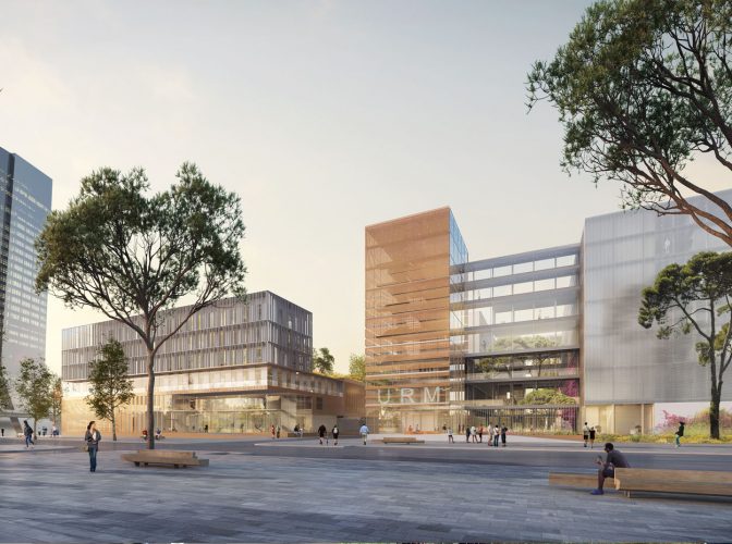 Construction de l’université régionale des métiers à Marseille