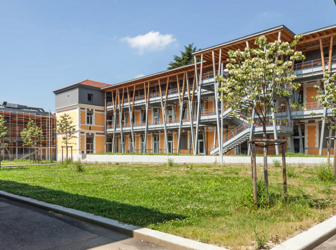 Restructuration Externat + demi-pension, aménagements extérieurs Lycée Ferdinand Buisson à Voiron