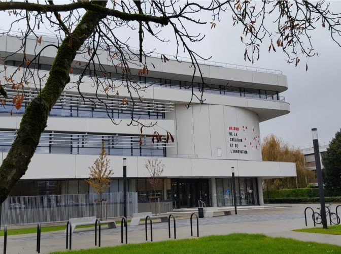 Construction de la maison de la création et de l’innovation à Gières