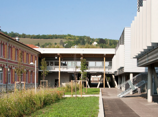 Restructuration Externat + demi-pension, aménagements extérieurs Lycée Ferdinand Buisson à Voiron