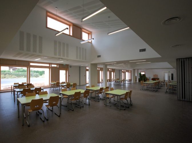 Construction de l’école maternelle “Charles Perraud” à Chavagneux