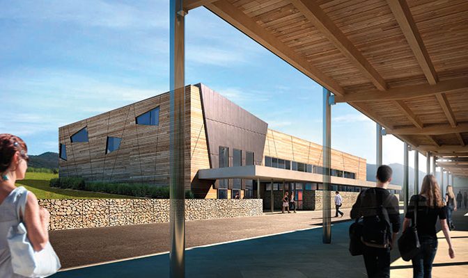 Reconstruction de la cité scolaire Jean Prévost à Villard de Lans