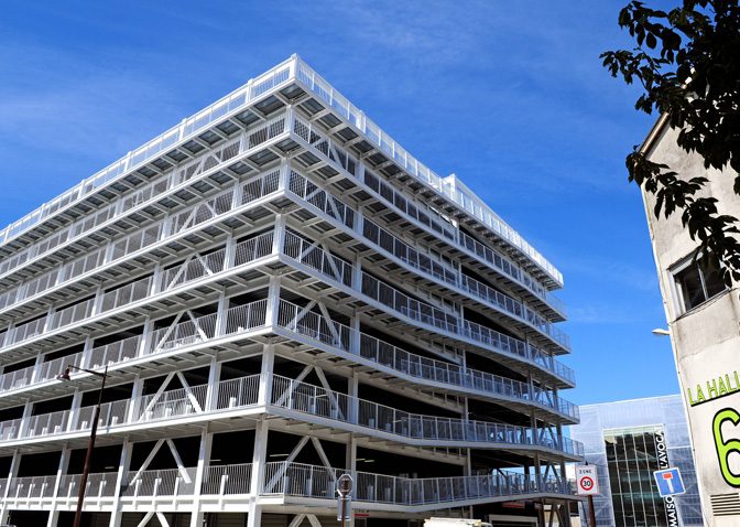 CONSTRUCTION DU PARKING DES MACHINES SUR L’ILE DE NANTES