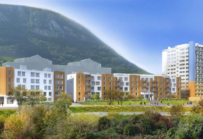 REHABILITATION LOURDE DE 127 LOGEMENTS SOCIAUX RESIDENCE « BOURG VIEUX » A VOREPPE