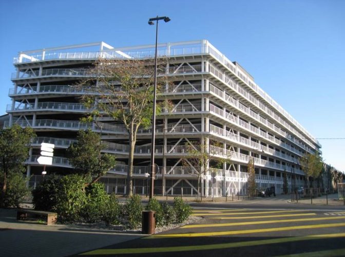 CONSTRUCTION DU PARKING DES MACHINES SUR L’ILE DE NANTES