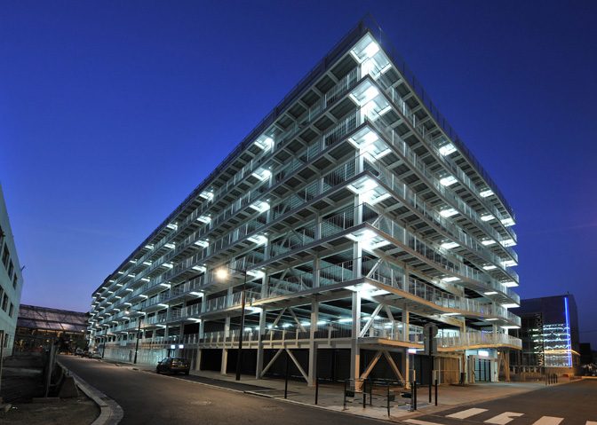 CONSTRUCTION DU PARKING DES MACHINES SUR L’ILE DE NANTES