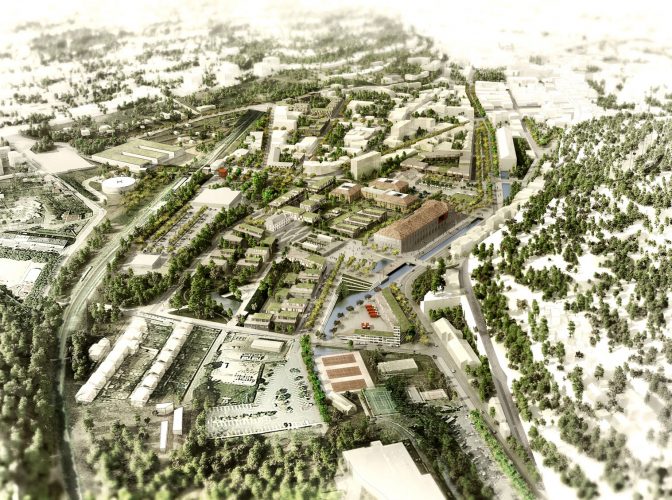 URBANISME DE L’ECOQUARTIER DU CENTRE URBAIN à TARARE