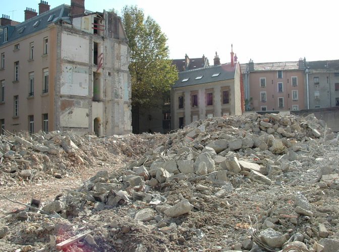 DÉMOLITION ET RECONVERSION DE L’ANCIENNE CLINIQUE DES BAINS  à GRENOBLE