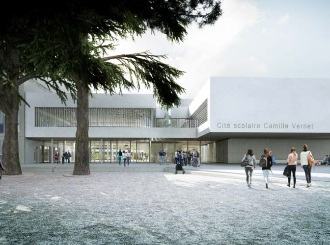 RESTRUCTURATION DE LA CITE SCOLAIRE CAMILLE VERNET à VALENCE