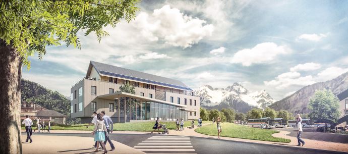 CONSTRUCTION DE LA MAISON DU DEPARTEMENT DE L’OISANS à BOURG D’OISANS