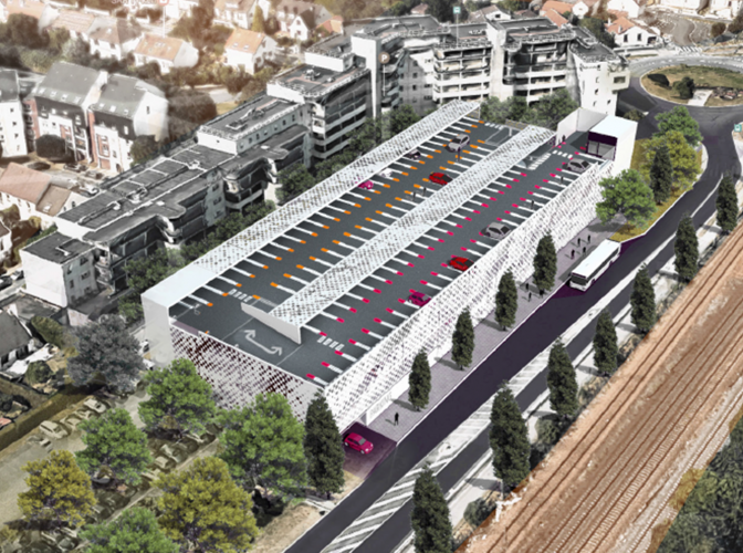 Construction et exploitation du parking relais P+R 439 places – Gare d’Emerainville à Pontault-Combeault